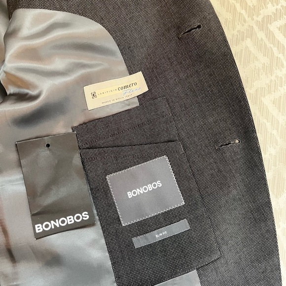 Bonobos Blazer Men’s 46R Slim Fit 2 Button Wool Blend Lanificio Comero Flexor - Picture 6 of 8